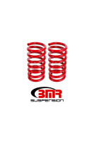 BMR 15-25 Mustang Rear Drag Version Lowering Springs - Red