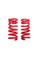 BMR 18-25 Mustang GT MagneRide/15-20 GT350 Lowering Spring Set of Rear only - Red