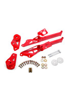 BMR 15-25 Ford Mustang S550 IRS Subframe Support Brace (Red)