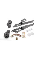 BMR 15-25 Ford Mustang S550 IRS Subframe Support Brace (Black Hammertone)