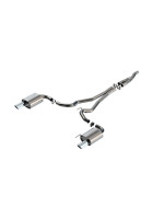 Borla 24 Ford Mustang 2.3L EcoBoost 2.50 S-TYPE Cat-Back Exhaust - Non-Active