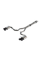 Borla 24-26 Mustang Dark Horse 5.0L V8 w/Active Exhaust ATAK Cat-Back Exhaust System - CF Tips