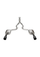 Corsa 24-26 Mustang GT 5.0L V8 Xtreme 4.5 Cat-Back Duel Rear w/ 4.5 In Carbon Fiber Tips