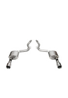 Corsa 24-26 Mustang GT Sport Axle-Back Dual Rear Exit with 4.5in Straight Cut Polished Tips