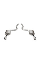 Corsa 24-26 Mustang GT Touring Axle-Back Dual Rear Exit with 4.5in Pro Series Polished Tips
