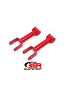 BMR 79-04 Fox Mustang Non-Adj. Upper Control Arms (Polyurethane) - Red