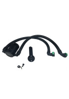 J&L 2015-2023 Ford Mustang EcoBoost Driver Side Oil Separator 3.0 - Black Anodized