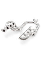 Stainless Power 2011-14 Mustang GT Headers 1-7/8in Primaries High-Flow Cats 3in X-Pipe