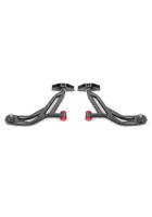 BMR 10-14 Ford Mustang / Shelby GT500 Non-Adj. Lower A-Arms (Poly/Delrin) - Black Hammertone