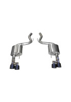 Corsa 18-23 Ford Mustang 5.0L V8 3in Sport Axle-Back Dual Rear Exit w/ 4in Black PVD Pro-Series Tips