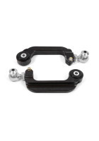 BMR 15-25 S550 Mustang Billet Aluminum Camber Links Adjustable (Delrin/Rod ends) - Black Anodized