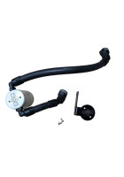 J&L 2020-22 Ford Mustang GT500 Passenger Side Oil Separator 3.0 - Clear Anodized