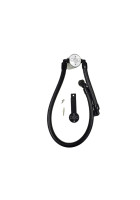 J&L Oil Separator 3.0 Passenger Side 2011-14 Mustang GT/12-13 Boss 302 Remote Mount - Clear Anodized