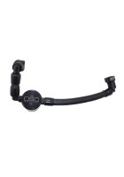 J&L 11-17 Ford Mustang V6 Passenger Side Oil Separator 3.0 V2 - Black Anodized