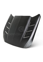 Anderson Composites 15-17 Ford Mustang (Excl. GT350/GT350R) Fiberglass Heat Extractor Hood