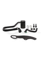 Mishimoto 11-14 Ford Mustang GT Baffled Oil Catch Can Kit - Black