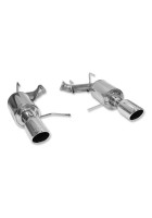 Roush 11-14 Mustang V6 Enhanced Sound Dual Axle-Back w/ Round Tips
