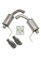 Roush 15-17/24-26Mustang 5.0L V8 Exhaust Kit w/ Round Tips (304SS)