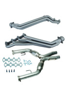 BBK 05-10 Ford Mustang GT 1 5/8 Long Tube Headers w/High Flow Catted X-Pipe (Ti Ceramic)