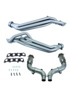 BBK 15-23 Ford Mustang GT 5.0 1-7/8in Long Tube Headers w/High Flow Catted Mid Pipe (Ti Ceramic)