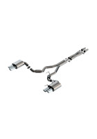 Borla 24-26 Mustang GT 5.0L V8 3 in ATAK Cat-Back Non-Active Exhaust- Chrome Quad Tip
