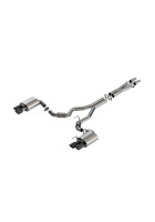 Borla 24-26 Mustang GT 5.0L V8 w/ Active Exhaust S-Type Cat-Back Exhaust System - Black Chrome