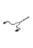 Borla 24-26 Mustang GT 5.0L V8 w/ Active Exhaust ATAK Cat-Back Exhaust System - Black Chrome