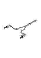 Borla 24-26 Mustang GT 5.0L V8 w/o Active Exhaust ATAK Cat-Back Exhaust System - Black Chrome
