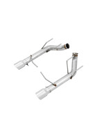 AWE 11-14 S197 Mustang GT Axle-Back Exhaust - Track Edition (Chrome Silver Tips)