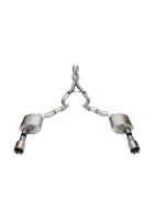 Corsa 24-26 Mustang GT Conv. Xtreme Cat-Back Ex. Sys. 3.0in Dual Rear Ex w/4.5in StraightCut Tips