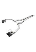 AWE 18-23 Mustang GT (S550) Cat-Back Exhaust - Track Edition (Quad Diamond Black Tips)