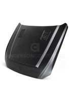 Anderson Composites 15-17 Mustang (Excl. GT350/GT350R) Super Snake Style Hood Fiberglass