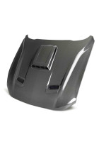 Anderson Composites 21-23 Mustang Mach 1 Type-SK Double-Sided Carbon Fiber Hood