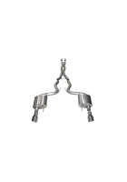 Corsa 15-17 Mustang GT 5.0 3in Cat-Back Exhaust Polish Dual 4.5in Tip (Xtreme)