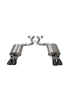 Corsa 18-2023 Ford Mustang GT Fastback 5.0L 3in Sport Axle-Back Exhaust w/ 4in Black Tips