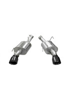 Corsa 05-10 Mustang GT500 5.4L V8 Black Xtreme Axle-Back Exhaust