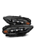 AlphaRex 18-23 Mustang NOVA LED Proj Headlights Alpha-Black w/Activ Light/Seq Signal/Switch DRL