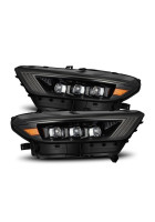 AlphaRex 15-17 Mustang NOVA LED Proj HL Alpha-Black w/Activ Light/Seq. Signal + Switchback DRL