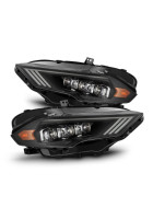 AlphaRex 18-23 Mustang NOVA-Series LED Projector Headlights Black