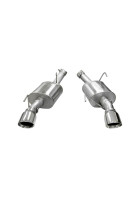 Corsa 05-10 Mustang GT500 5.4L V8 Polished Xtreme Axle-Back Exhaust