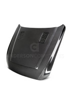 Anderson Composites 15-17 Ford Mustang (Excl. GT350/GT350R) Super Snake Double Sided Hood