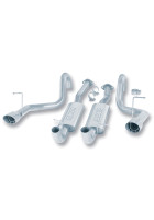 Borla 94-95 Mustang GT/Cobra V8 5.0L SS Cat-Back Exhaust