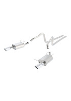 Borla 11-14 Mustang 3.7L AT/MT RWD 2dr ATAK SS Cat-Back Exhaust