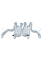 Borla 87-93 Ford Mustang GT 5.0L 8cyl SS Cat-Back Exhaust