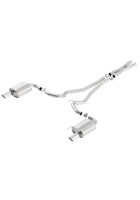 Borla S-Type Cat-Back 15-17 Ford Mustang GT 5.0L V8 MT/AT 2.5in pipe 4in tip