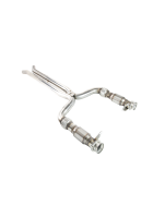 Kooks 2015+ Ford Mustang GT350 5.2L 3in x 2-3/4in Cat SS X-Pipe Kooks HDR Req