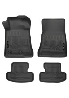 Husky Liners 15-23 Mustang WeatherBeater Black Front & Second Seat Floor Liner