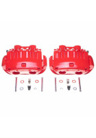 PowerStop Performance Front Brake Calipers; Red (94-98 Mustang Cobra)