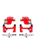 Power Stop 94-04 Ford Mustang Rear Red Calipers w/Brackets - Pair