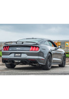 Borla 18-23 Mustang GT 5.0L AT/MT 2.5in S-Type Axle-Back Exhaust w/ Valves - Black Chrome Tips